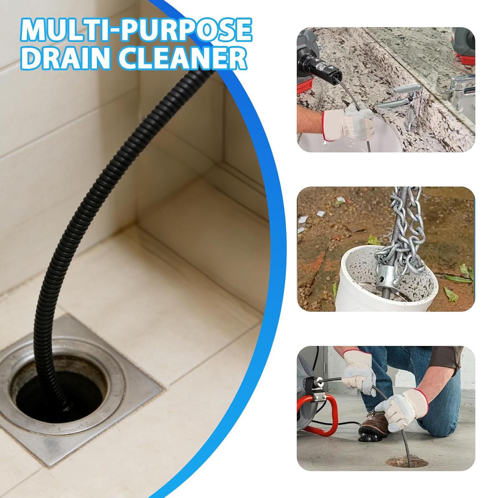 Drain Snake Flexible - Catena Versatile per la Pulizia delle
