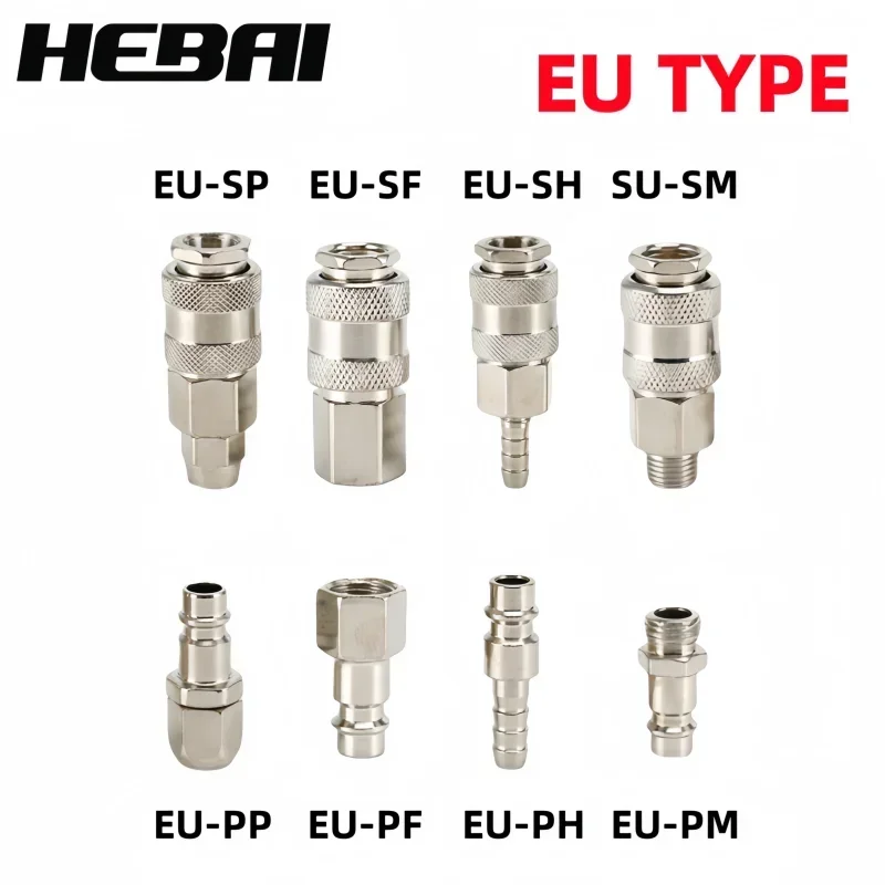Compression Fitting Brass - Connettore a innesto rapido HEBAI EU,