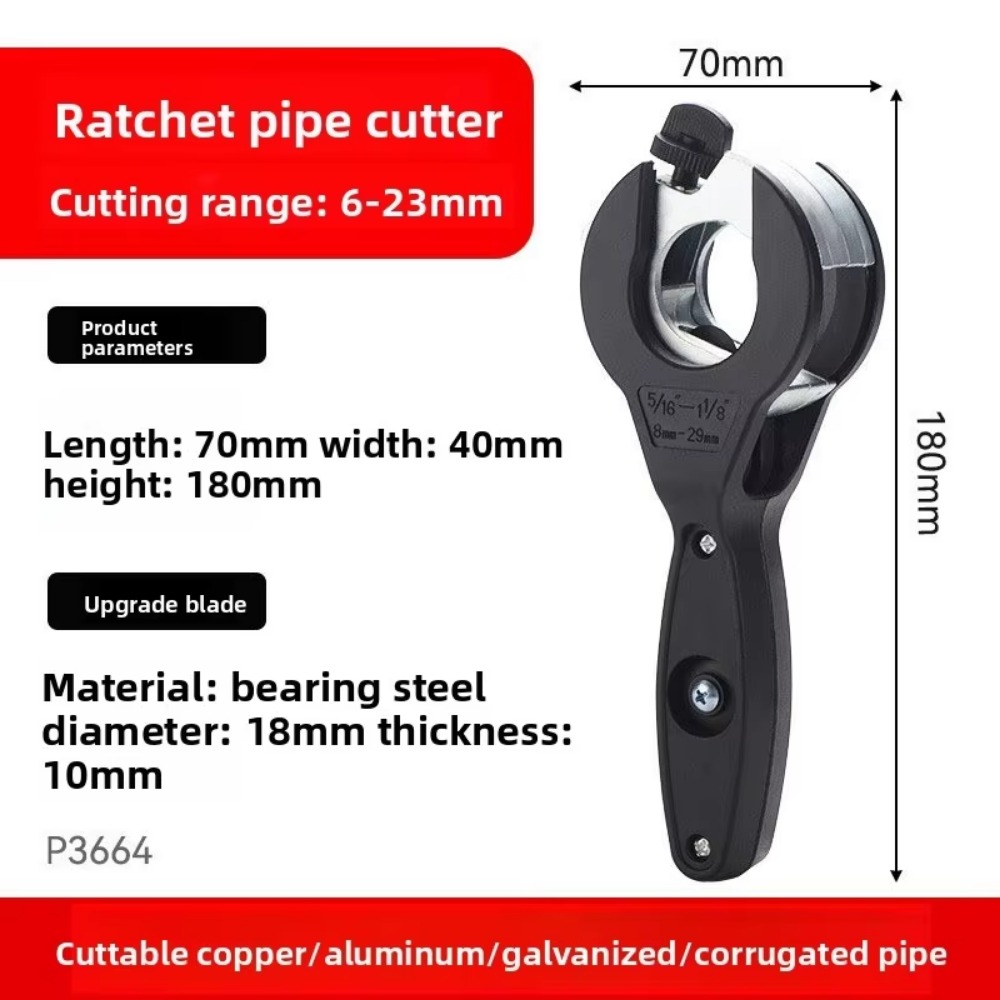 Tagliatubi a cricchetto per il - Pipe Cutter Ratchet recensione e prezzo