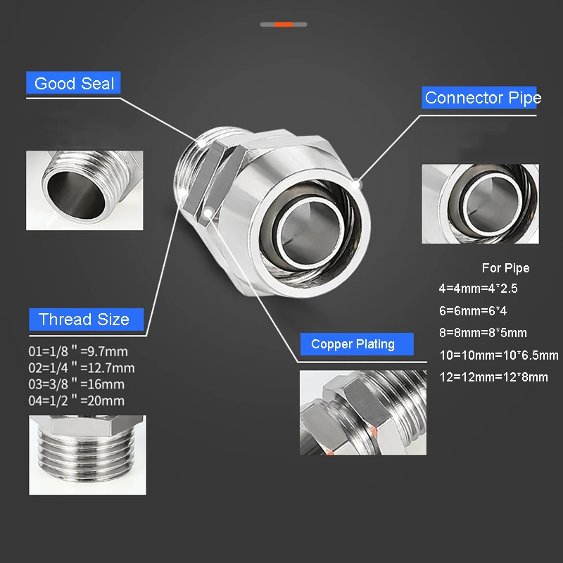 Raccordi pneumatici in rame Ra - Compression Fitting Brass recensione e prezzo