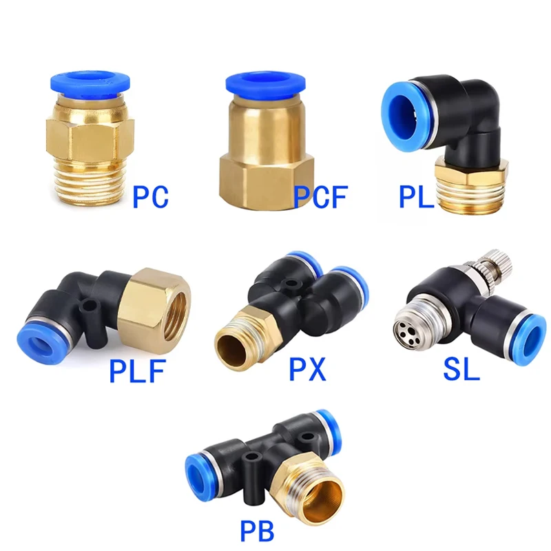 1PCS Pneumatico Connettore Rap - Compression Fitting Brass recensione e prezzo