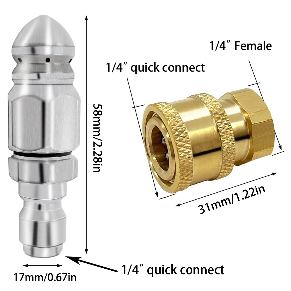 Ugello per Idropulitrice ad Al - Drain Pipe Clip recensione e prezzo