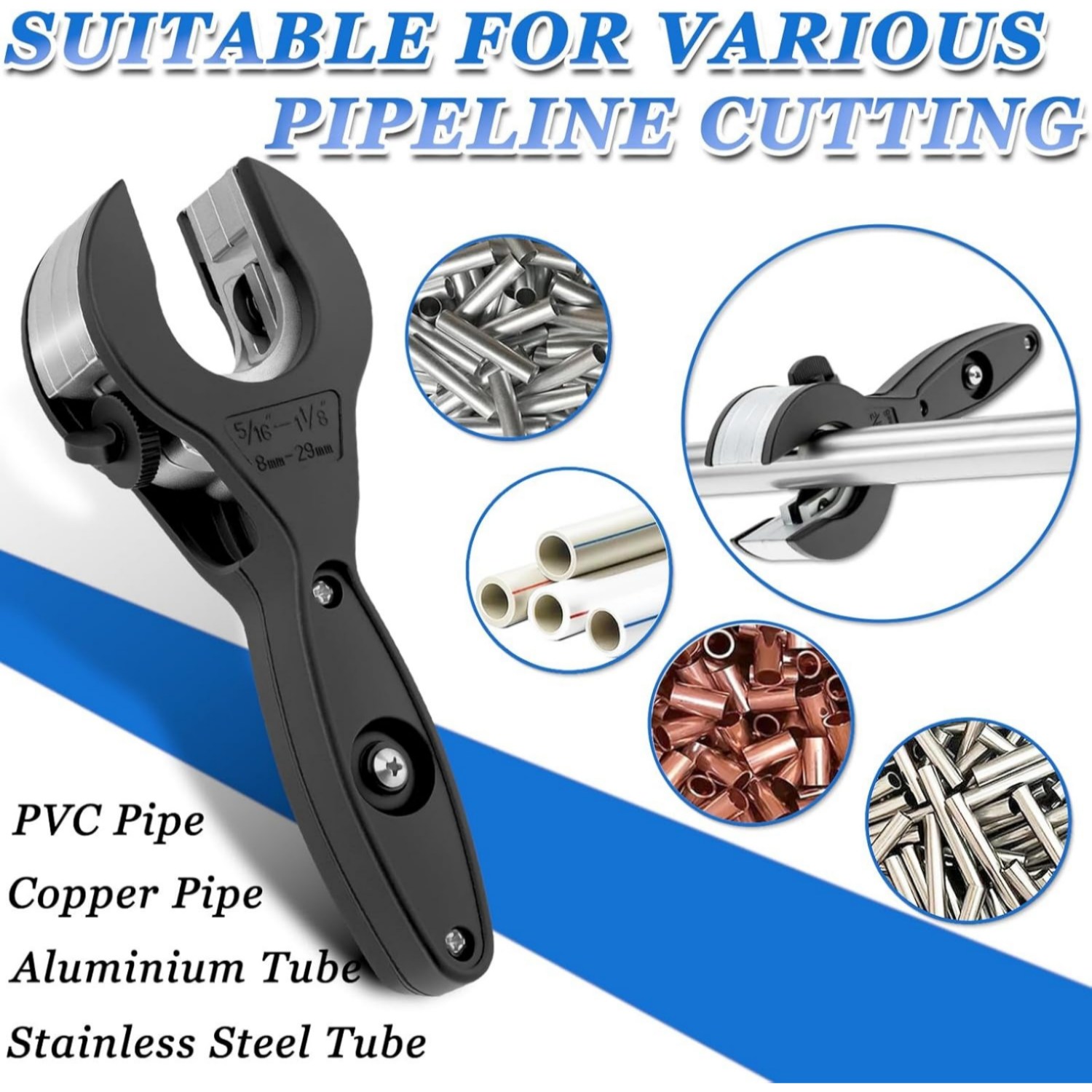 Tagliatubi a cricchetto per im - Pipe Cutter Ratchet recensione e prezzo